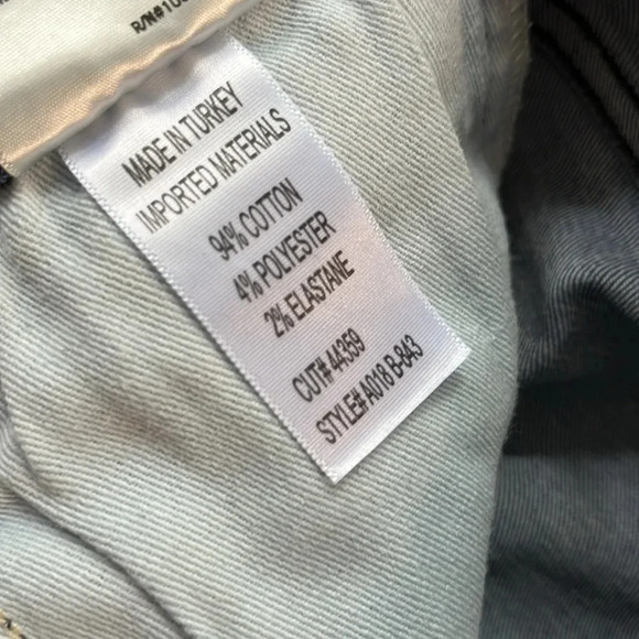 Agolde Sophie High Rise Skinny Distressed Cropped Jeans - Size 27 - Picture 9 of 9